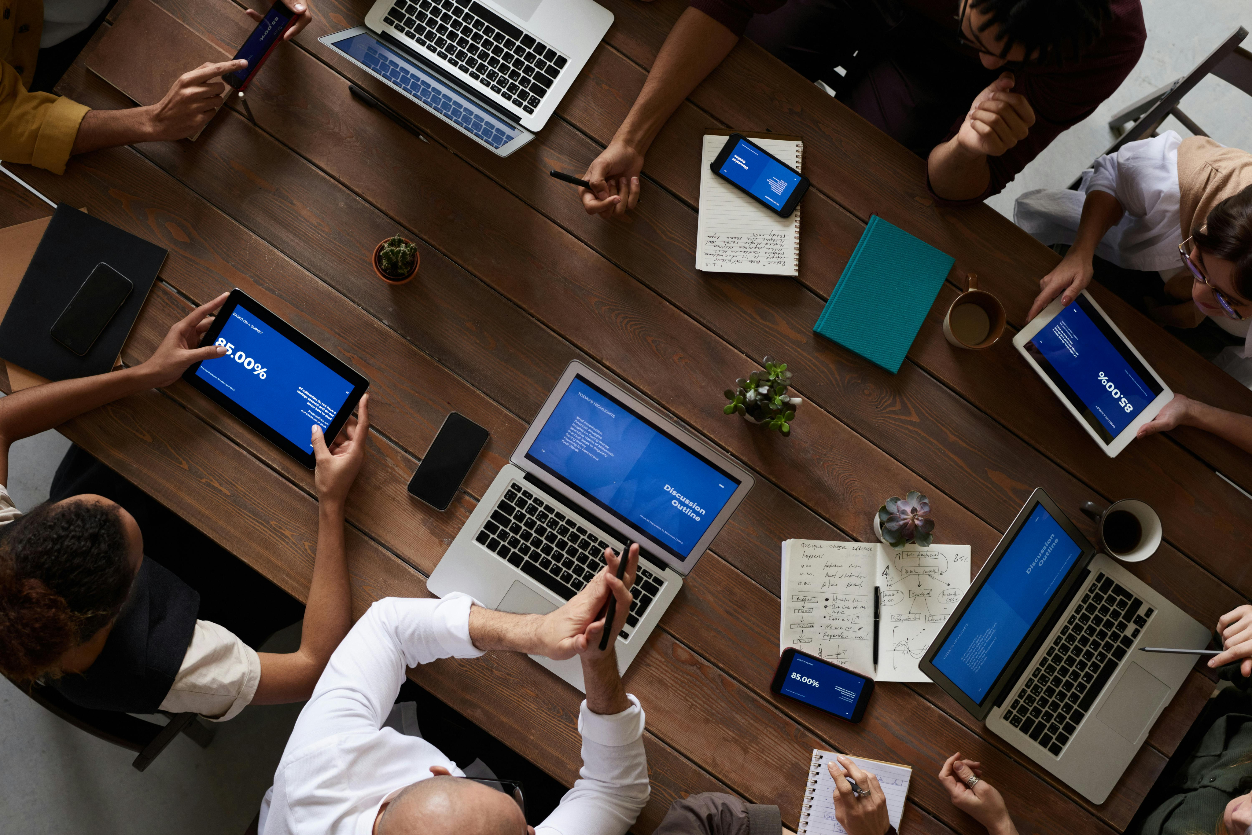 Ambiente de trabalho colaborativo